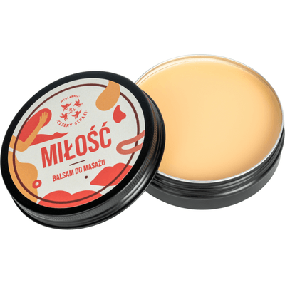 Balsam do masażu - Miłość Mydlarnia Cztery Szpaki