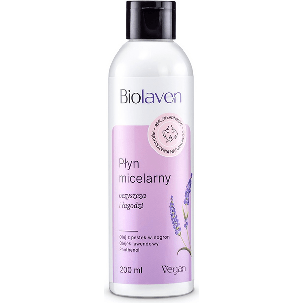 Płyn micelarny z olejkiem lawendowym