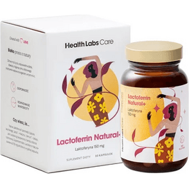 Health Labs Care Lactoferrin Natural - Laktoferyna 150 mg, 30 szt.