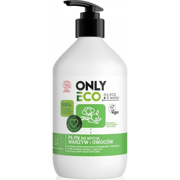 Onlyeco Płyn do mycia warzyw i owoców