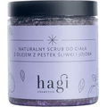 Naturalny scrub do ciała z pestek śliwki i olejem jojoba