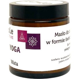 La-Le Kosmetyki Yoga - Masło do ciała w formie świeczki - Vata, 120 ml