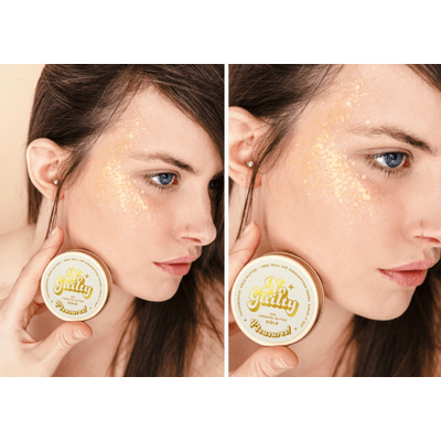 Gold - biodegradowalny brokat do twarzy i ciała Ministerstwo Dobrego Mydła