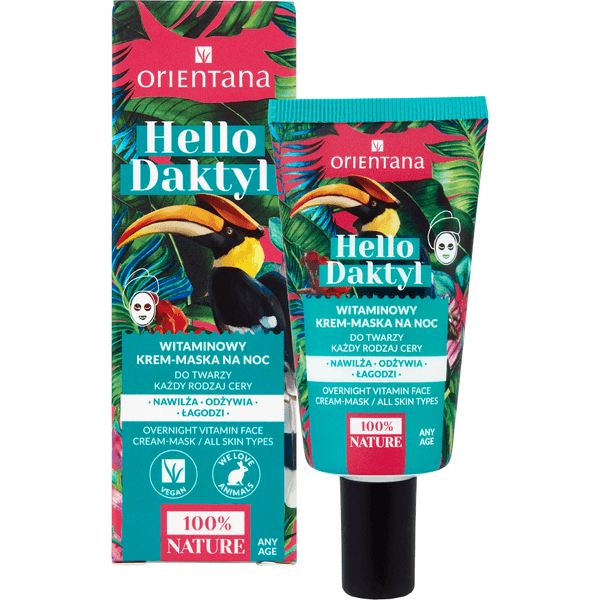 Witaminowy krem-maska na noc – Hello Daktyl
