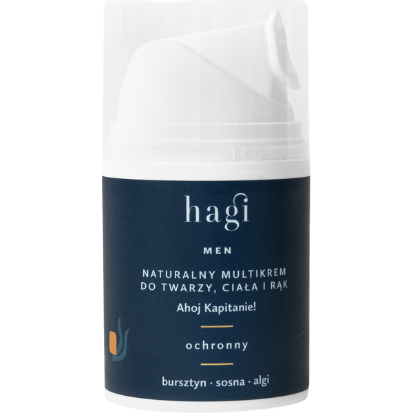 Naturalny multikrem do twarzy, ciała i rąk ochronny – Ahoj kapitanie