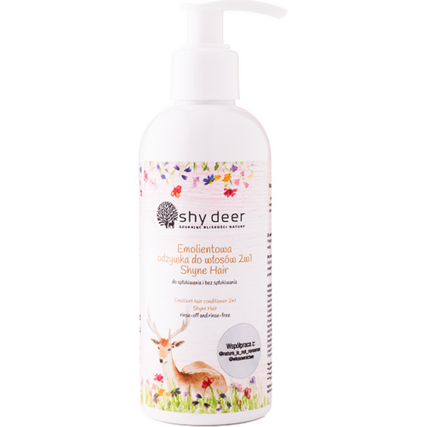 Emolientowa odżywka do włosów 2w1 – Shyne Hair – do spłukiwania i bez spłukiwania