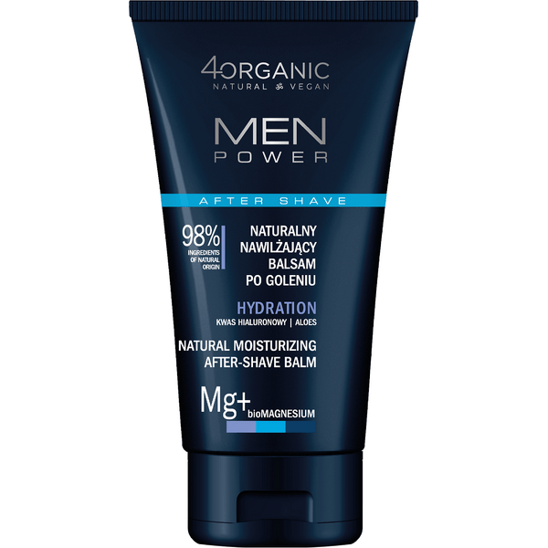 Naturalny nawilżający balsam po goleniu HYDRATION – MEN POWER