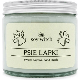 Soy Witch Świeca sojowa - Psie Łapki, 250 ml
