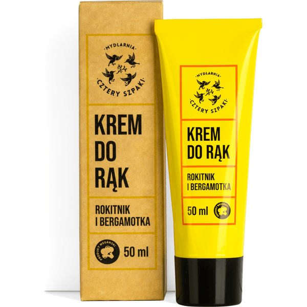 Krem do rąk rokitnik i bergamotka