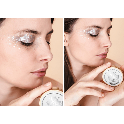 Silver - biodegradowalny brokat do twarzy i ciała Ministerstwo Dobrego Mydła