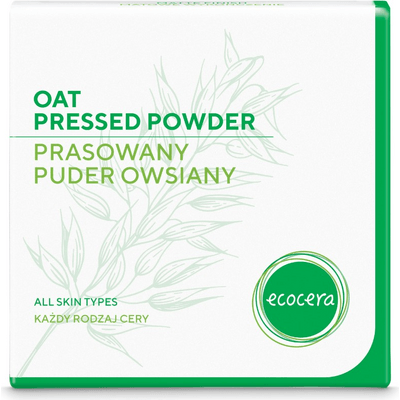 Prasowany puder owsiany - Oat Pressed Powder Ecocera
