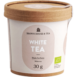 Brown House & Tea White Tea - biała herbata, 30 g