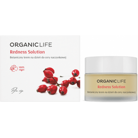 Organic Life Krem na dzień dla cery naczynkowej - Redness Solution, 50 g