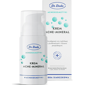 Dr Duda Krem Acne Mineral - do cery trądzikowej z przebarwieniami i bliznami potrądzikowymi, 50 g