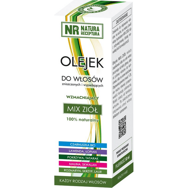 Olejek do włosów – Mix ziół