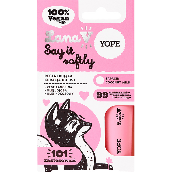 Regenerująca kuracja do ust SAY IT SOFTLY – Lana V