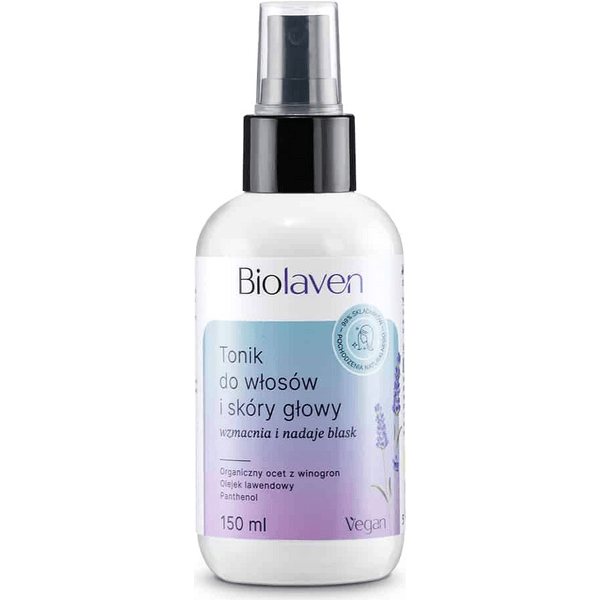 Tonik do włosów i skóry głowy z octem winogronowym
