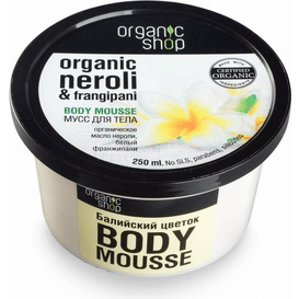 Organic Shop Mus do ciała - Balijskie kwiaty ylang ylang i neroli, 250 ml