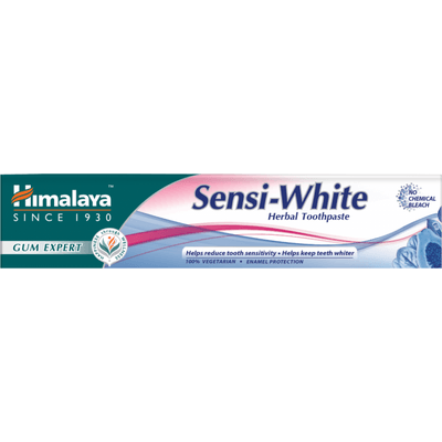 Ziołowa pasta wybielająca na wrażliwe i krwawiące dziąsła - Sensi-White Himalaya Herbals