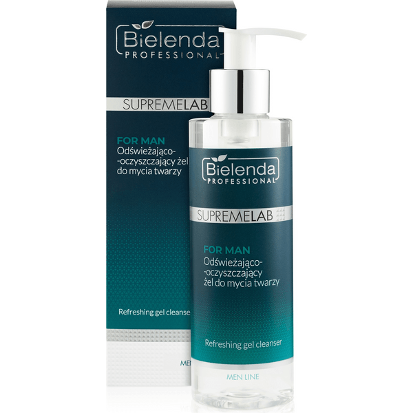 Men Line Odświeżająco – oczyszczający żel do mycia twarzy