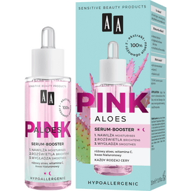 AA Cosmetics Aloes Pink - Serum - booster, 30 ml