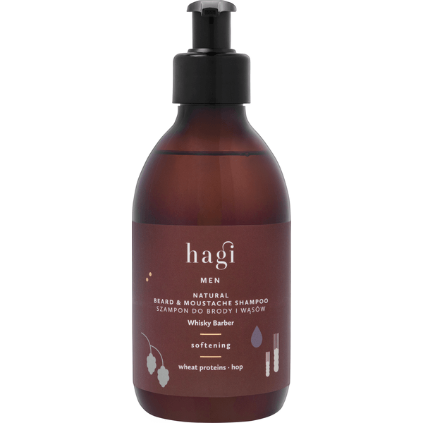 Naturalny szampon do brody i wąsów – Whisky Barber