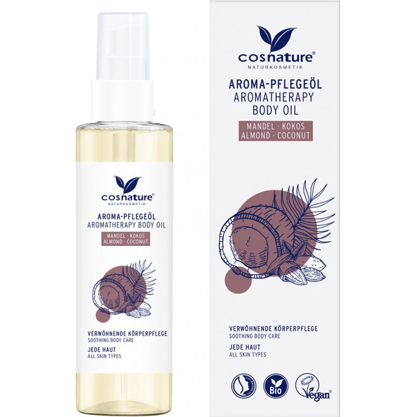 Naturalny aromaterapeutyczny migdał-kokos olejek do ciała