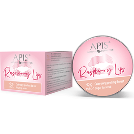APIS Cukrowy peeling do ust - Raspberry Lips, 10 ml