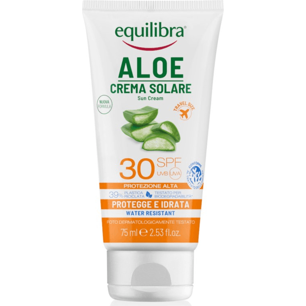 Aloesowy krem przeciwsłoneczny SPF 30 UVA, UVB