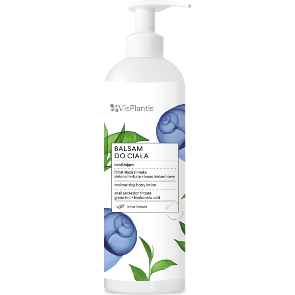 Balsam nawilżający z filtratem śluzu ślimaka – zielona herbata i kwas hialuronowy