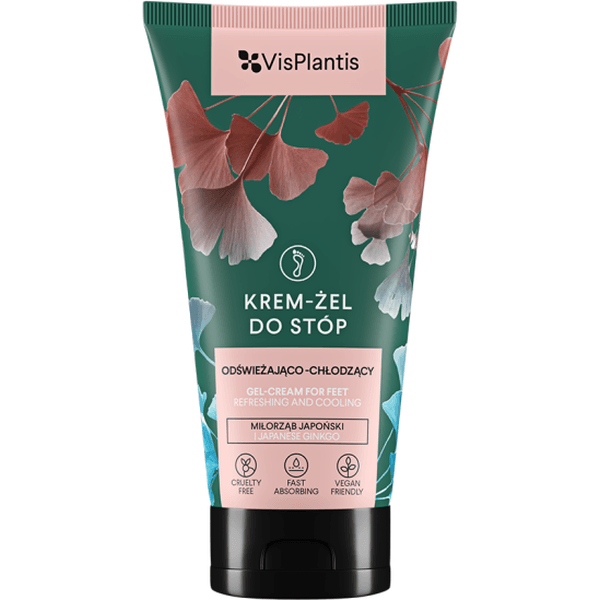 Krem-żel do stóp odświeżająco-chłodzący – miłorząb japoński