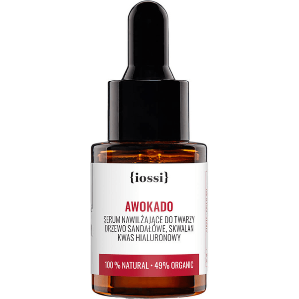 Awokado – Serum nawilżająco wygładzające z kwasem hialuronowym – mini 10 ml