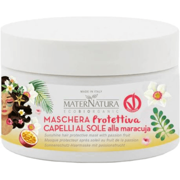 Regenerująca maska do włosów z marakują po długiej ekspozycji na słońce