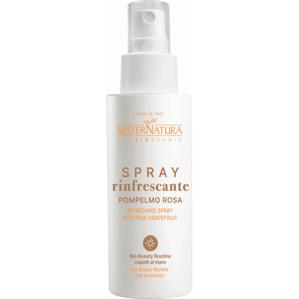Odświeżający spray do włosów i ciała z różowym grejpfrutem idealny w trakcie i po opalaniu