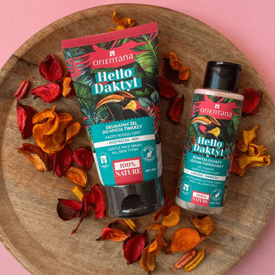 Delikatny żel do mycia twarzy - Hello Daktyl Orientana