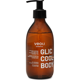 Veoli Botanica GLIC COOL BODY złuszczająco - regulujący żel do mycia ciała z kwasem glikolowym i ekstraktem z alg, 280 ml