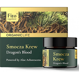 Organic Life Fitoregulator Smocza Krew - skóra sucha, wrażliwa, z trądzikiem różowatym, 15 g