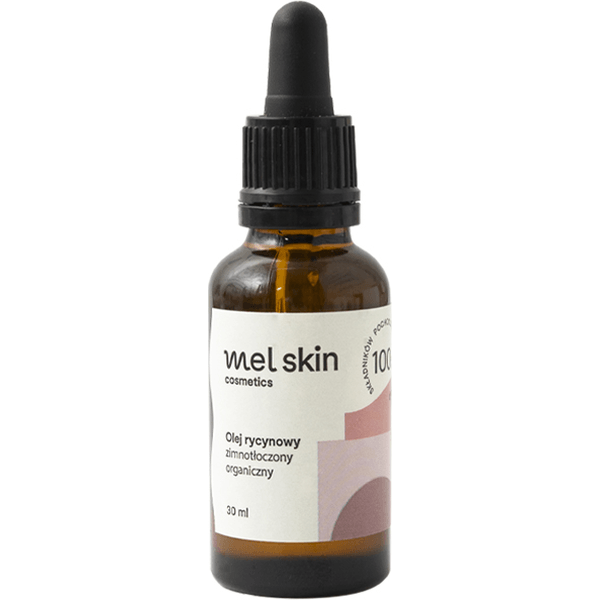 Nawilżający, naturalny olej rycynowy zimnotłoczony 100% organiczny