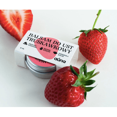 Balsam do ust - Truskawkowy Auna
