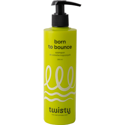 Nawilżający szampon do włosów kręconych z mocznikiem i kwasem mlekowym Twisty