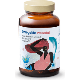 Health Labs Care OmegaMe Prenatal - Kwasy tłuszczowe Omega 3 DHA i EPA z ryb z witaminą D3