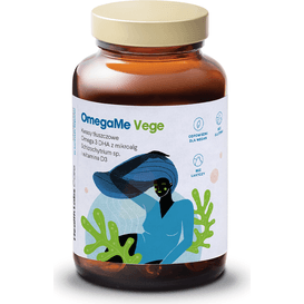 Health Labs Care OmegaMe Vege - Kwasy tłuszczowe Omega 3 DHA z alg morskich z witaminą D3