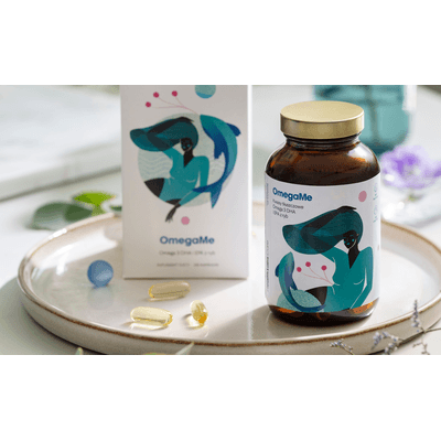 OmegaMe 120 kapsułek - Kwasy tłuszczowe Omega 3 EPA i DHA z ryb Health Labs Care OmegaMe 120 kapsułek - Kwasy tłuszczowe Omega 3 EPA i DHA z ryb Health Labs Care