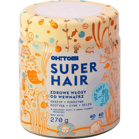 Oh!Tomi Żelki na włosy przyspieszające wzrost i poprawiające kondycję Super Hair