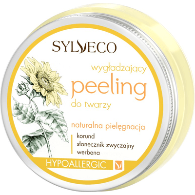 Wygładzający peeling do twarzy Sylveco