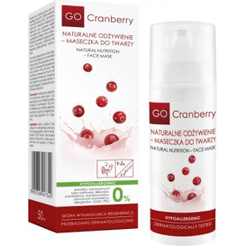 GoCranberry Maseczka do twarzy - Naturalne odżywienie, 50 ml