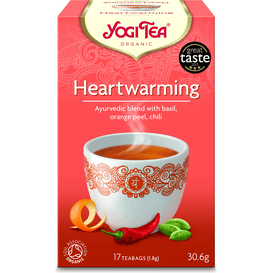 Yogi Tea Herbata Rozgrzewająca - Radość Życia - Heartwarming - BIO, 17 szt.