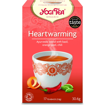 Herbata Rozgrzewająca - Radość Życia - Heartwarming - BIO Yogi Tea