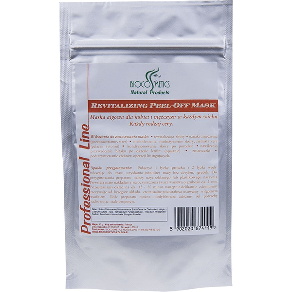 Maseczka algowa rewitalizująca