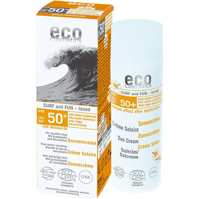 SPF 50+ Surf and Fun - Wodoodporny krem przeciwsłoneczny Eco Cosmetics